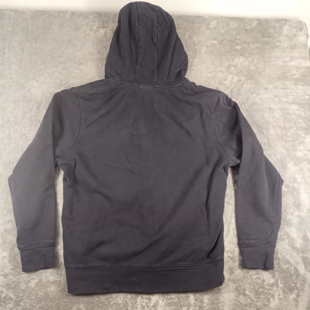 Lacoste Navy Zip-Up Hoodie with White Trim Size Large - Picture 8 of 16